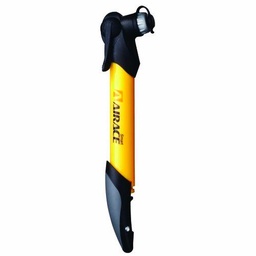 Airace Smart Intelli-Valve - Mini Bomba de Bicicleta (192 g) Amarillo Amarillo