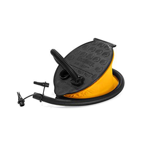 Bestway 62023000 Hinchador de pie, negro/amarillo, 15cm