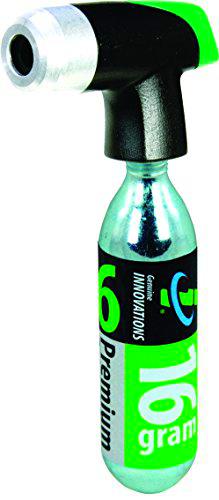 Genuine Innovations G20314, Hammerhead, Bomba de CO2 para Bicicletas, Peso 26 g