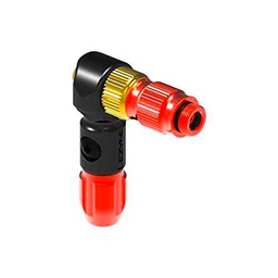 Regulador de CO2 LEZYNE Pro, Negro/Rojo