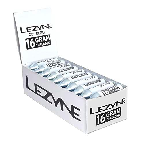 LEZYNE 25G CO2 CARTRIDGES, 30 PCS/Box, Adultos Unisex