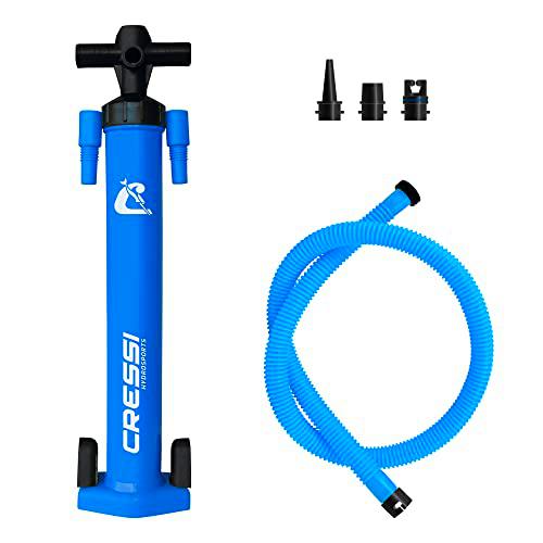 Cressi Welter High Pressure Inflation Hand Pump Bomba manual de alta presión de 2000 cc 15 PSI