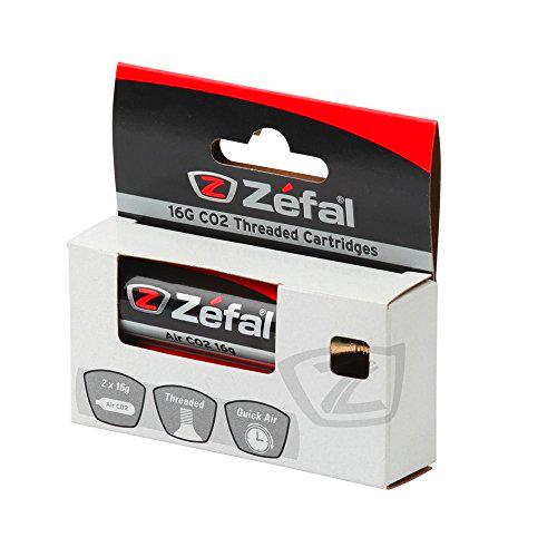 ZEFAL Co2 16g Blíster 2 Cartuchos, Deportes, Plata