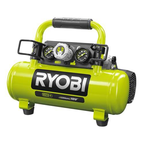 RYOBI - Compresor Inflador de Tanque 3,8L 18V ONE+